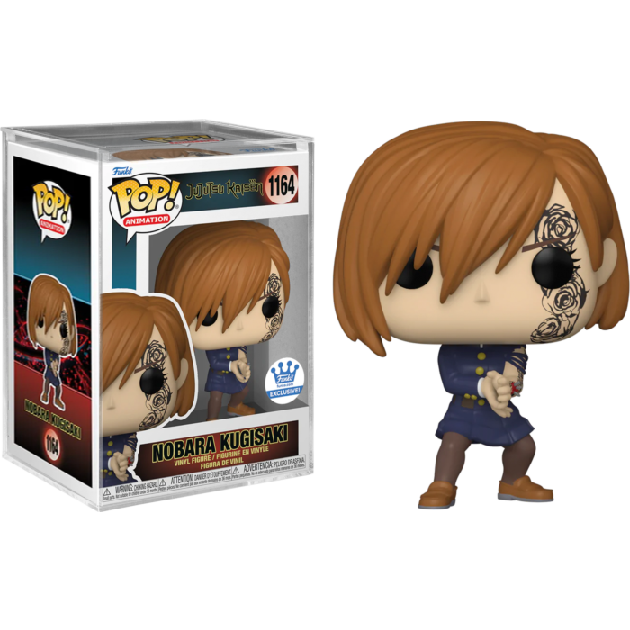 Funko Pop! Jujutsu Kaisen - Nobara Kugisaki in Acrylic Pop! Protector #1164 (Funko Exclusive) - Real Pop Mania