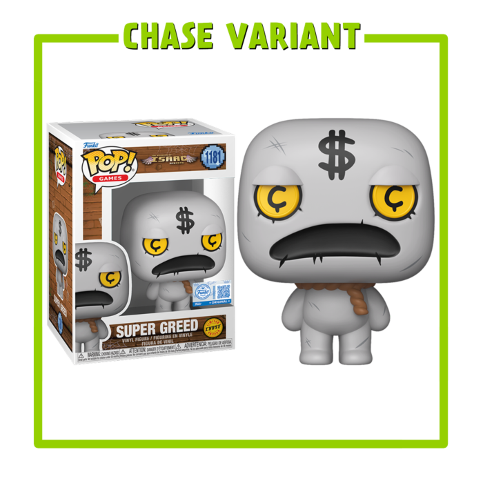 Funko Pop! The Binding of Isaac: Rebirth - Greed #1181 - chase chance - Real Pop Mania