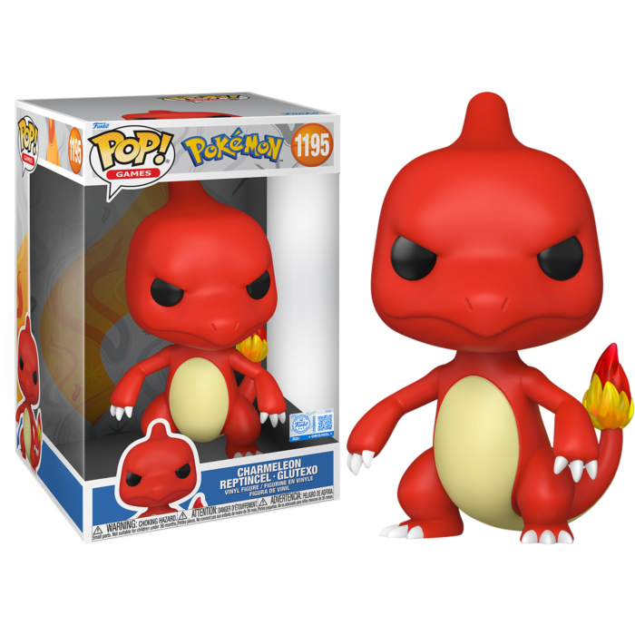 Funko Pop! Pokemon - Charmeleon 10" Jumbo #1195 - Real Pop Mania