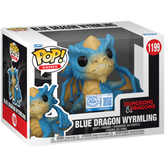 Funko Pop! Dungeons & Dragons - Blue Dragon Wyrmling #1199 - Chase Chance (+ Box of 3 Mystery Exclusive) - Real Pop Mania