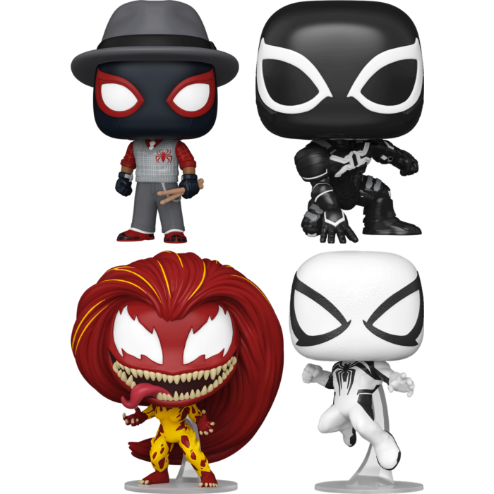 Funko Pop! Marvel's Spider-Man 2 - Heal the World - Bundle (Set of 4)