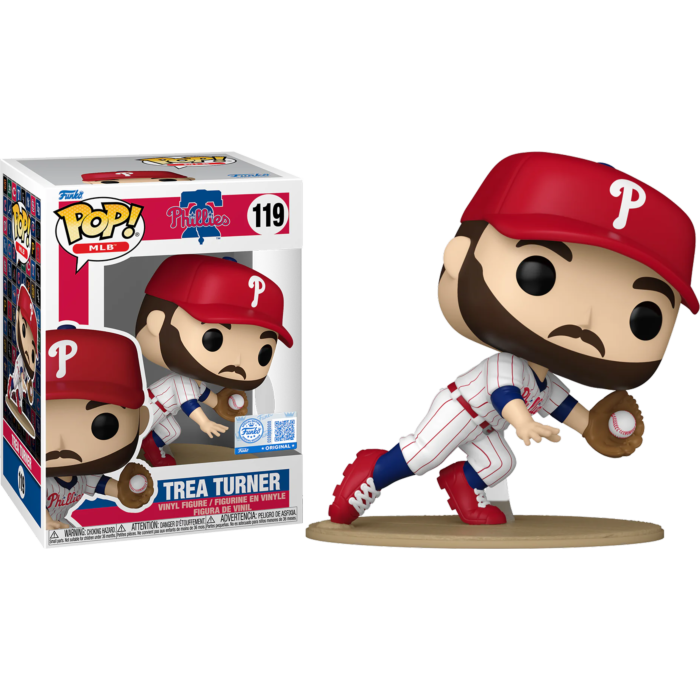 Funko Pop! MLB Baseball - Trea Turner Philadelphia Phillies #119 (Exclusive)