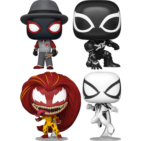 Funko Pop! Marvel's Spider-Man 2 - Heal the World - Bundle (Set of 4) Funko Pop! Marvel's Spider-Man 2 - Heal the World - Bundle (Set of 4)