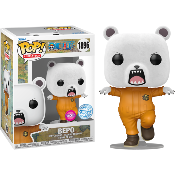 Funko Pop! One Piece - Bepo Flocked #1896