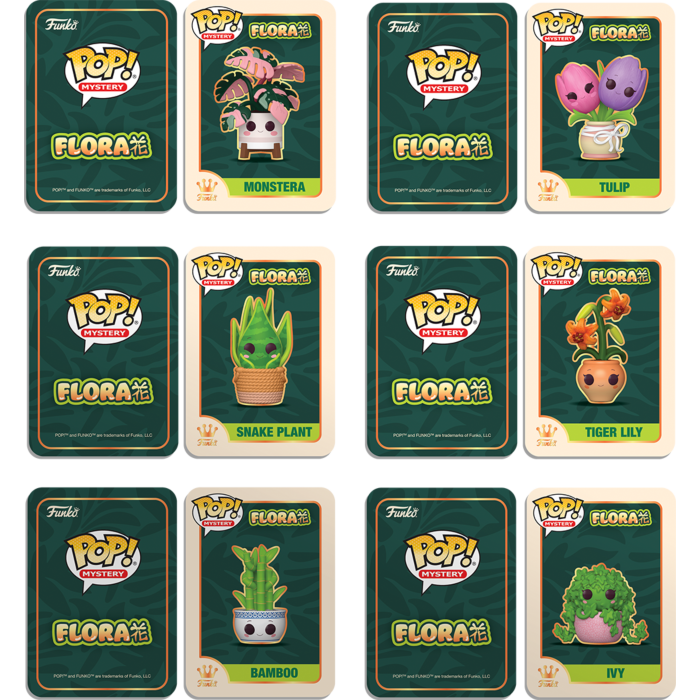 Funko Pop! Kawaii Plants - Mystery Blind Box (Display of 6)