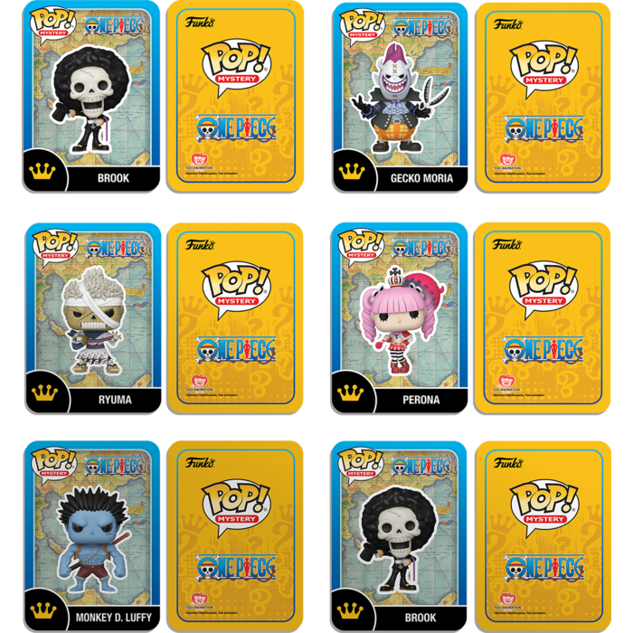 Funko Pop! One Piece - Mystery Blind Box (Display of 6)