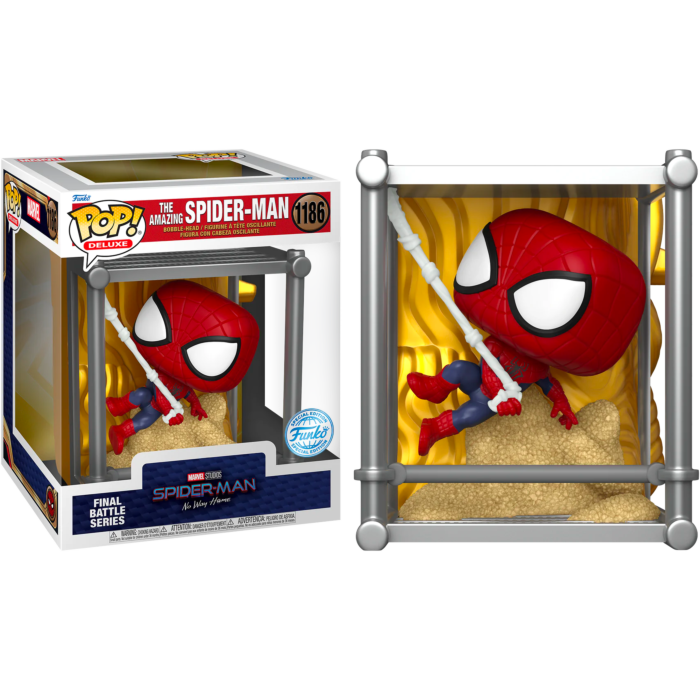 Funko Pop! Spider-Man: No Way Home - The Amazing Spider-Man Deluxe Build-A-Scene #1186