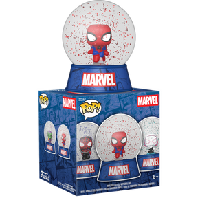 Funko Mini Pop! Snow Globes- Marvel - Spider-Man - (Display of 12) - Real Pop Mania