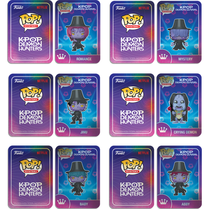 Funko Pop! K-Pop Demon Hunters - Mystery Blind Box (Display of 6)