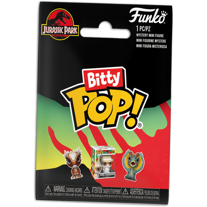 Funko Bitty Pop! Jurassic Park - Bitty Pop! Blind Bag (Single Unit) - Real Pop Mania