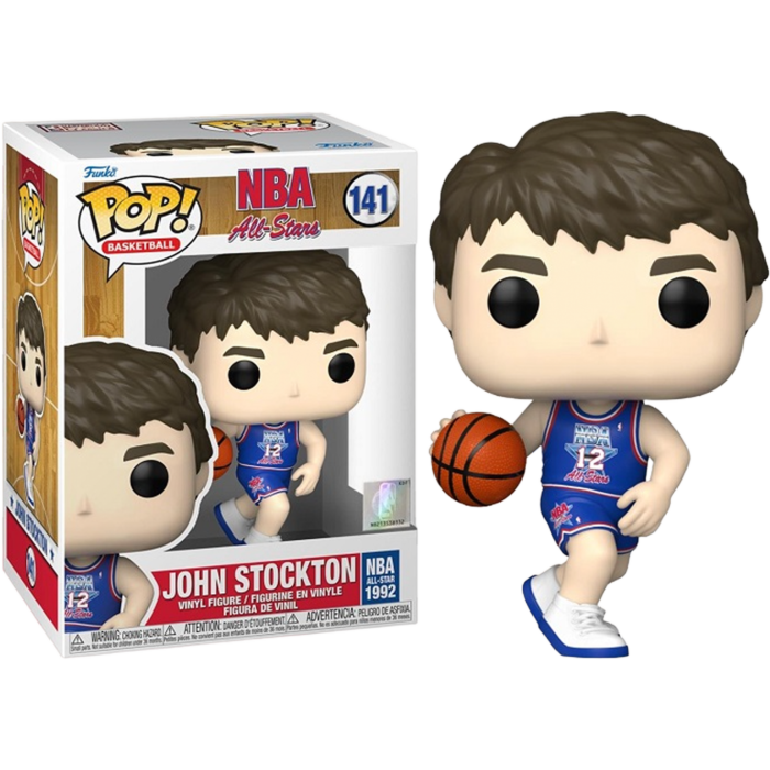 Funko Pop! NBA Basketball - John Stockton 1992 All-Star Jersey #141