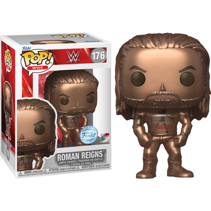 Funko Pop! WWE - Roman Reigns (Bronze) #176