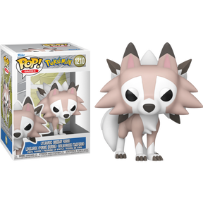 Funko Pop! Pokemon - Lycanroc (Midday Form), Lycanroc (Midnight Form) & Wartortle - Bundle (Set of 3)