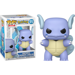 Funko Pop! Pokemon - Lycanroc (Midday Form), Lycanroc (Midnight Form) & Wartortle - Bundle (Set of 3)