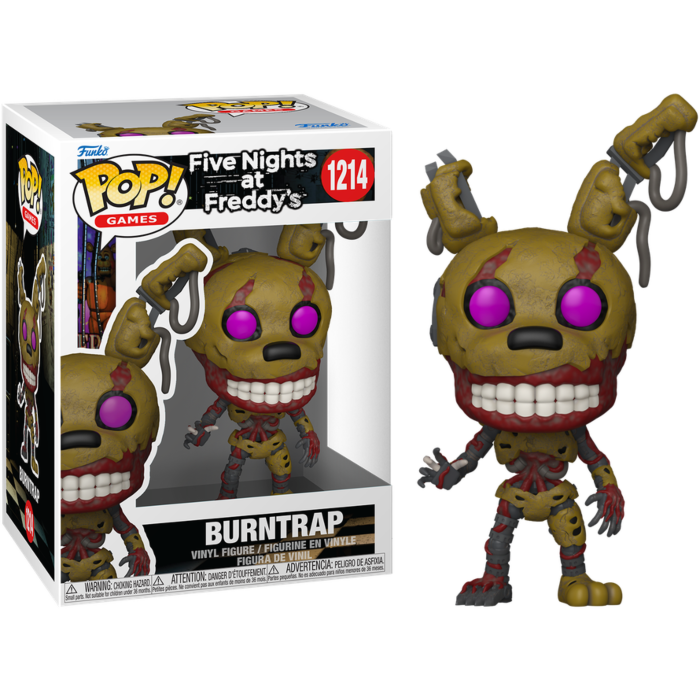 Funko Pop! Five Nights at Freddy's - Burntrap, The Mimic & Costumed Mimic - Bundle (Set of 3) - Real Pop Mania