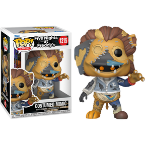 Funko Pop! Five Nights at Freddy's - Burntrap, The Mimic & Costumed Mimic - Bundle (Set of 3) - Real Pop Mania
