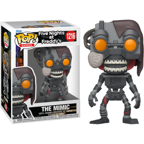 Funko Pop! Five Nights at Freddy's - Burntrap, The Mimic & Costumed Mimic - Bundle (Set of 3) - Real Pop Mania