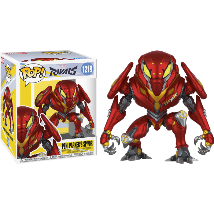 Funko Pop! Marvel Rivals - Peni Parker's SP//DR Super Sized 6" #1219 - Real Pop Mania