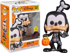 Funko Pop! Disney - Goofy as Skeleton Halloween Glow in the Dark #1221