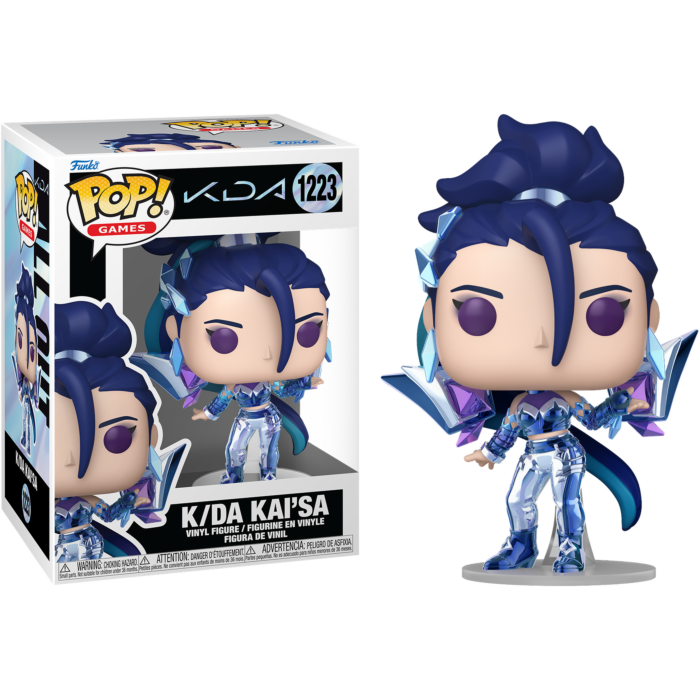 Funko Pop! League of Legends: K/DA - Ahri, Akali, Evelynn & Kai'Sa - Bundle (Set of 4) - Real Pop Mania