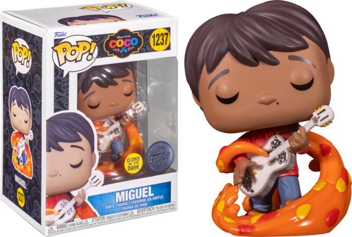 Funko Pop! Coco - Miguel with Guitar Glow in the Dark #1237