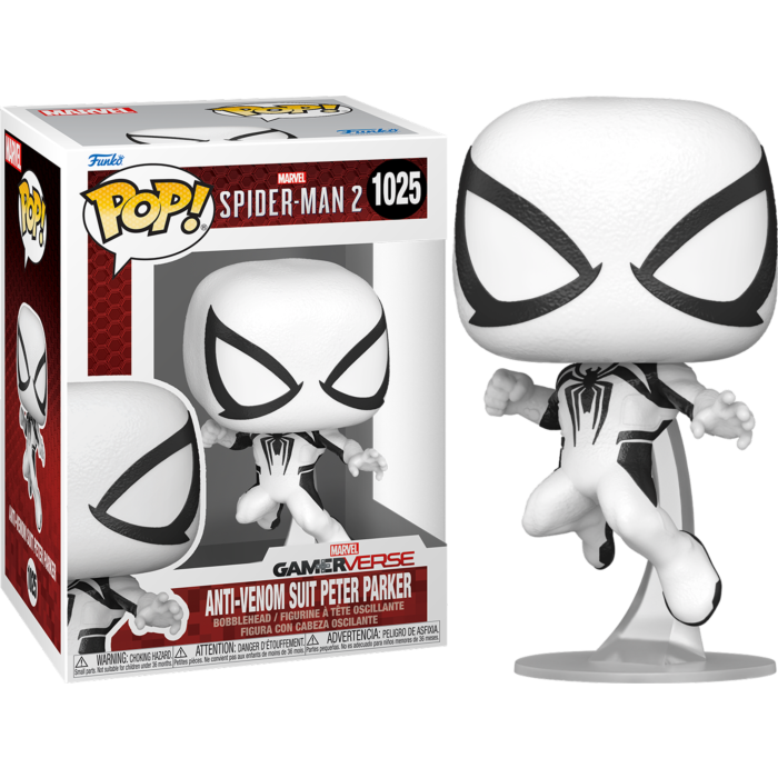 Funko Pop! Marvel's Spider-Man 2 - Anti-Venom Suit Peter Parker #1025