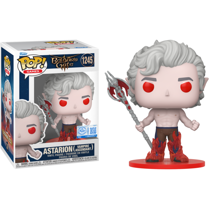 Funko Pop! Baldur's Gate 3 - Astarion (Vampire Ascendant)  #1245 - Real Pop Mania