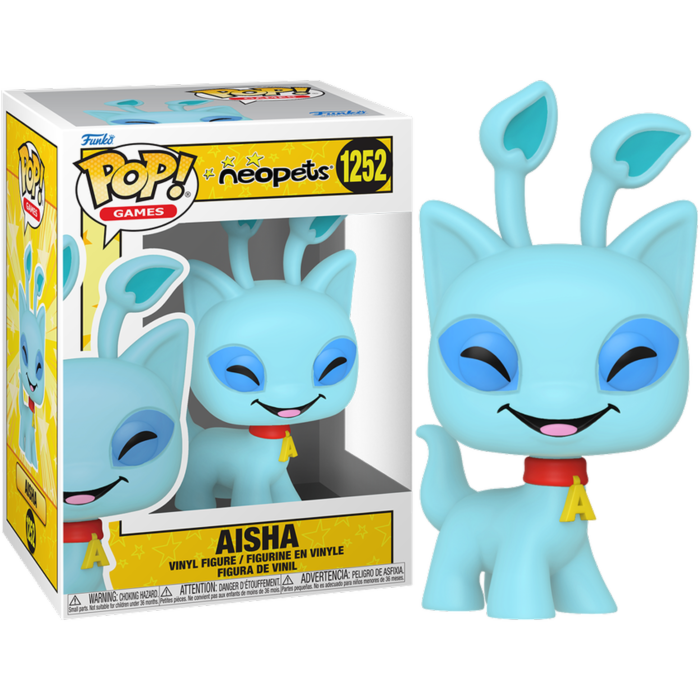 Funko Pop! Neopets - Aisha, Cybunny, Kacheek & Shoyru - Bundle (Set of 4)