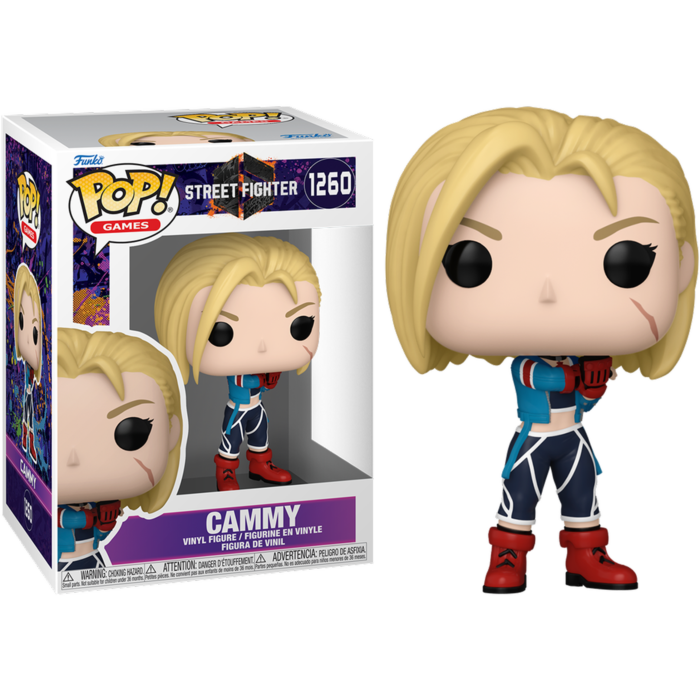 Funko Pop! Street Fighter 6 - Akuma, Cammy, Chun-Li, Ken & Ryu - Bundle (Set of 5)