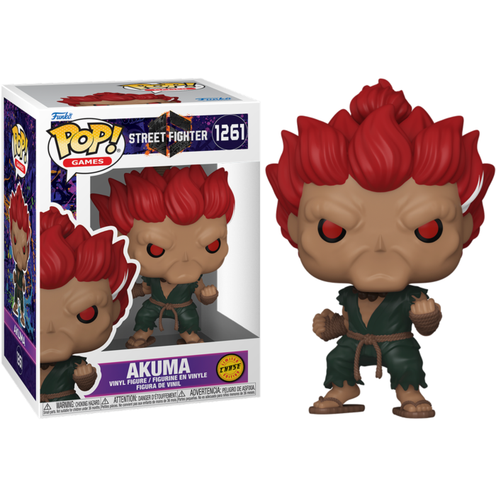 Funko Pop! Street Fighter 6 - Akuma #1261 - Chase Chance