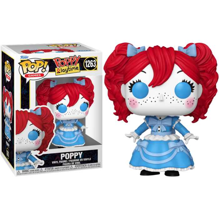 Funko Pop! Poppy Playtime - Catnap, Huggy Wuggy, Mommy Long Legs & Poppy - Bundle (Set of 4)