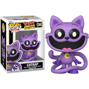 Funko Pop! Poppy Playtime - Catnap, Huggy Wuggy, Mommy Long Legs & Poppy - Bundle (Set of 4)