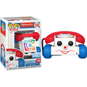 Funko Pop! Retro Toys: Fisher-Price - Chatter Telephone in Acrylic Pop! Protector #126