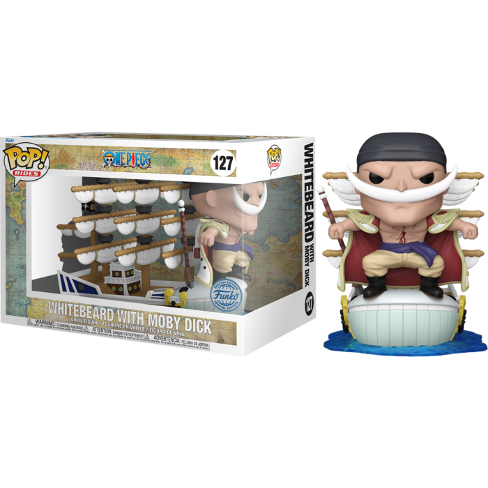 Funko Pop! Rides - One Piece - Whitebeard with Moby Dick #127 - Real Pop Mania