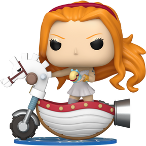 Funko Pop! Rides - One Piece - Nami with White Hobby Horse #128 (2025 Wondrous Convention Exclusive)