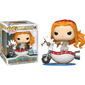 Funko Pop! Rides - One Piece - Nami with White Hobby Horse #128 (2025 Wondrous Convention Exclusive)