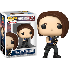 Funko Pop! Resident Evil - Chainsaw Villager, Jill Valentine, Leon S. Kennedy & Albert Wesker - Bundle (Set of 4)