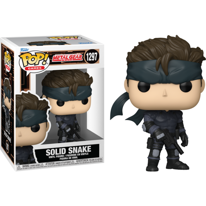 Funko Pop! Metal Gear Solid - Solid Snake #1297
