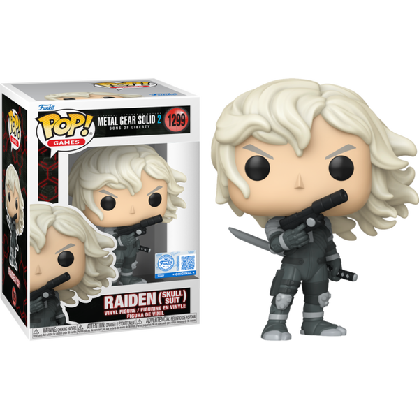 metal gear 2 raiden Funko Pop! Metal Gear Solid 2: Sons of Liberty