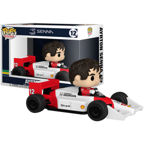 Funko Pop! Rides - F1: Formula 1 - Ayrton Senna with Race Car #12