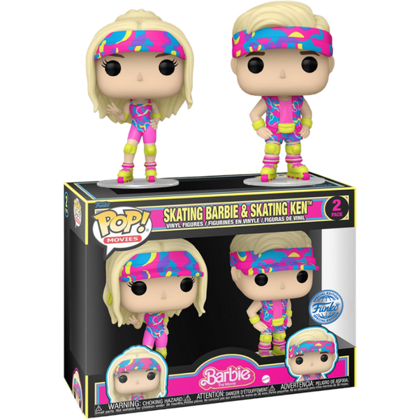 Funko Pop! Barbie (2023) - Skating Barbie & Skating Ken - 2-Pack
