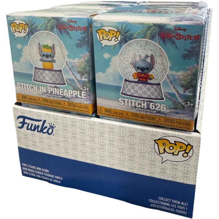 Funko Mini Pop! Snow Globes - Lilo & Stitch (Display of 12)