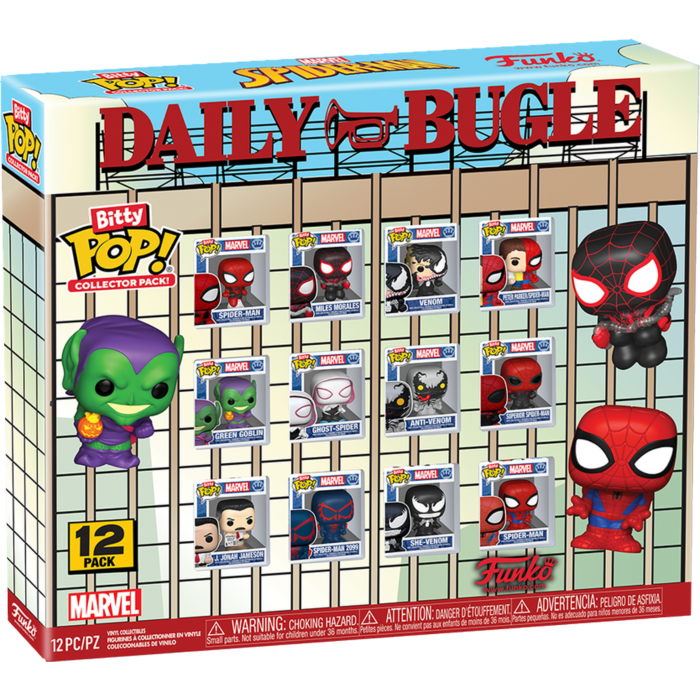 Funko Bitty Pop! Spider-Man - Collector Pack Bitty - 12-Pack
