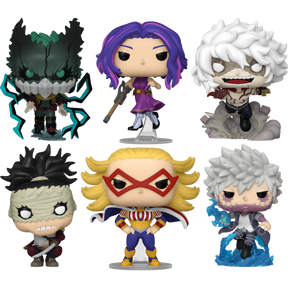 Funko Pop! My Hero Academia Heroes Villains Bundle (Set of 6)