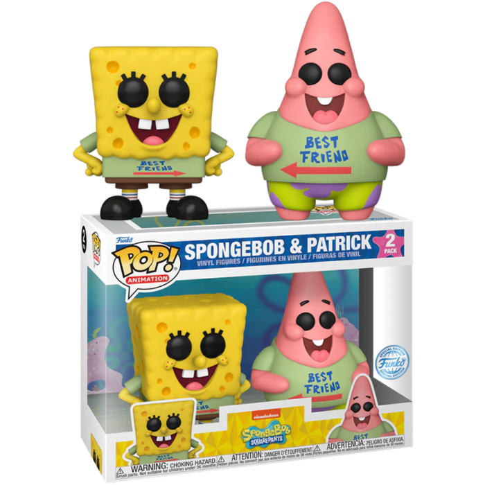 Funko Pop! SpongeBob Squarepants - Best Friends - 2-Pack