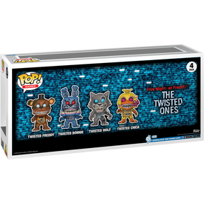 Funko Pop! Five Nights at Freddy's - The Twisted Ones Glow in the-Dark - 4-Pack &nbsp;[Restricted Shipping / Check Description]