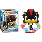 Funko Pop! Sonic the Hedgehog - Shadow with Emeralds Flocked  #1300