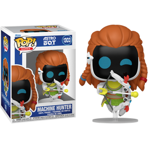 Funko Pop! Astro Bot - Astro, Dad of Boy, Machine Hunter & Tooled-Up Mechanic - Bundle (Set of 4)