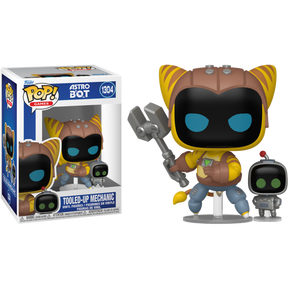 Funko Pop! Astro Bot - Astro, Dad of Boy, Machine Hunter & Tooled-Up Mechanic - Bundle (Set of 4)