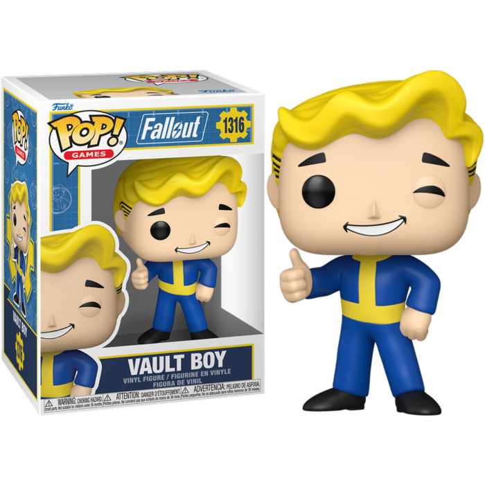 Funko Pop! Fallout - Cappy, Bottle, Vault Boy & Nuka Girl - Bundle (Set of 4)